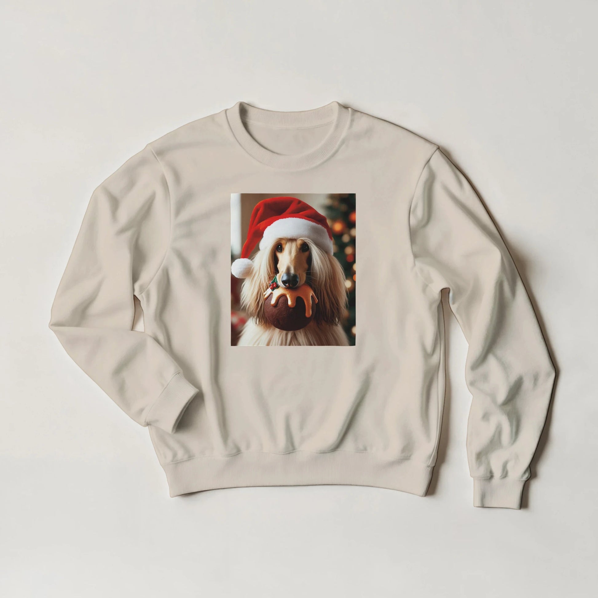 Afghan Hound Christmas Sweatshirt - Petselfie