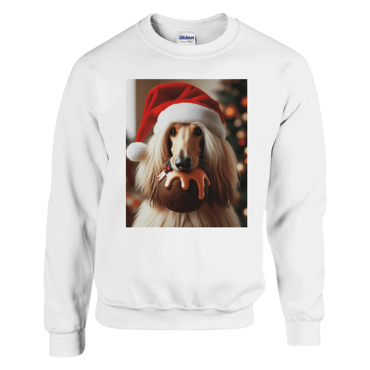 Afghan Hound Christmas Sweatshirt - Petselfie