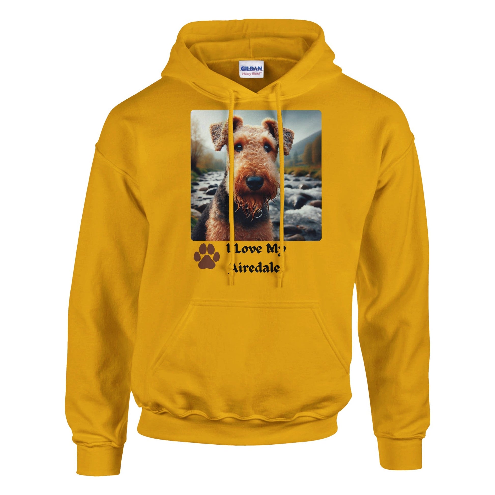Airedale Terrier Hoodie - PetSelfie - Petselfie