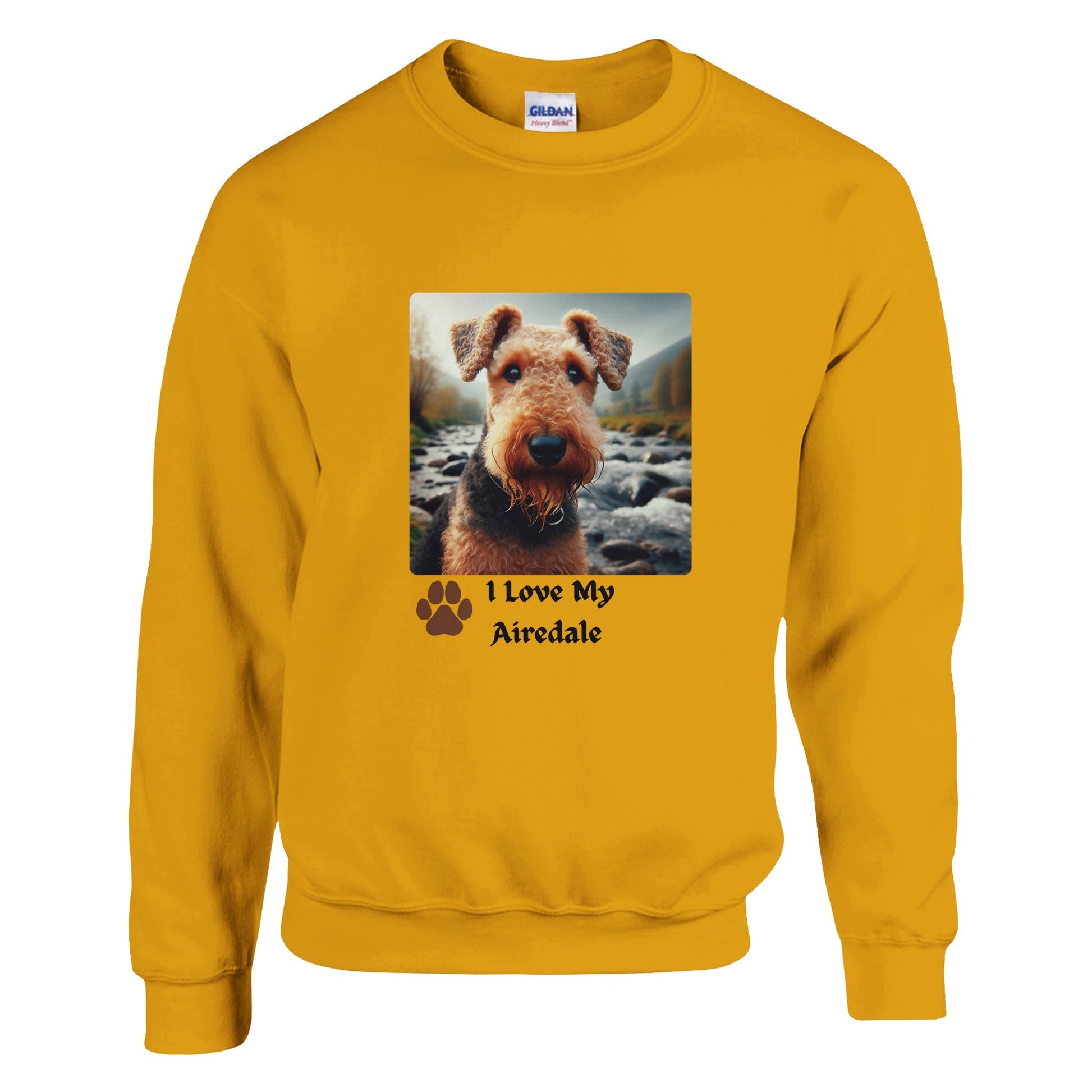 Airedale Terrier Sweatshirt - PetSelfie - Petselfie