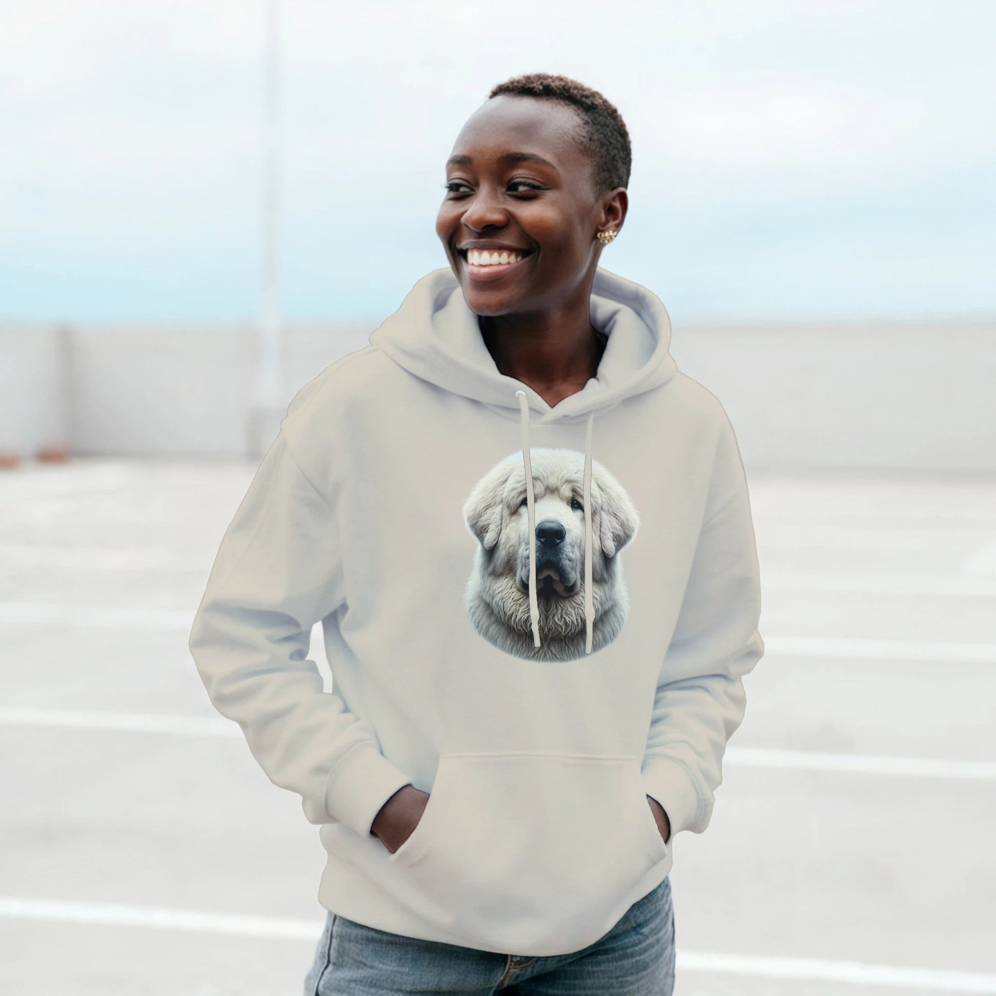 Akbash Dog Hoodie - PetSelfie - Petselfie