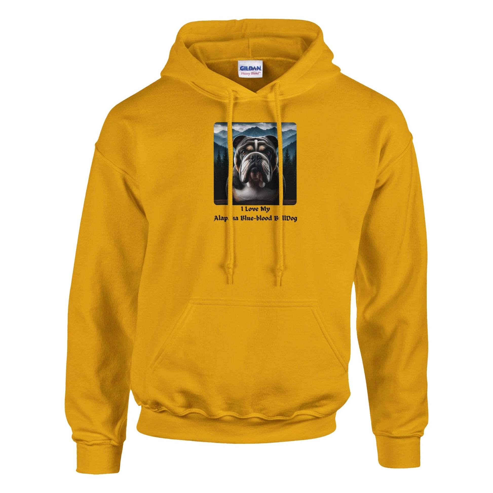 Alapaha Blue - blood BullDog Hoodie - PetSelfie - Petselfie