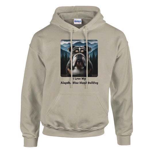 Alapaha Blue - blood BullDog Hoodie - PetSelfie - Petselfie