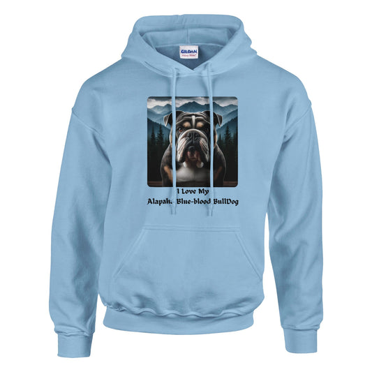 Alapaha Blue - blood BullDog Hoodie - PetSelfie - Petselfie
