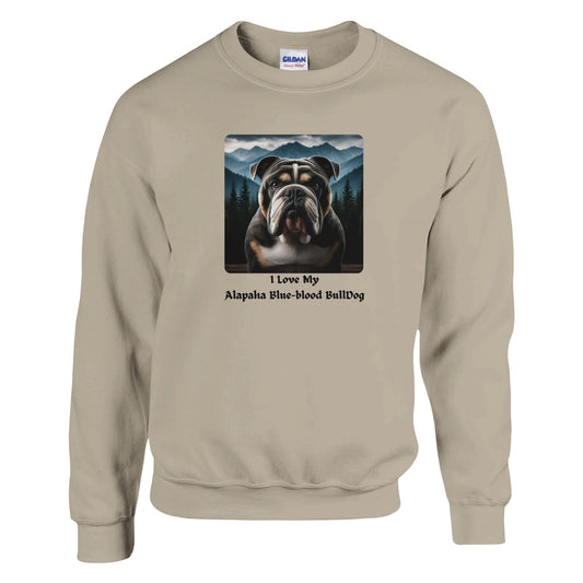 Alapaha Blue - blood BullDog Sweatshirt - PetSelfie - Petselfie