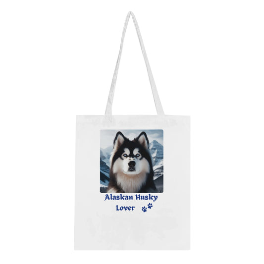 Alaskan Husky Tote Bag - PetSelfie - Petselfie