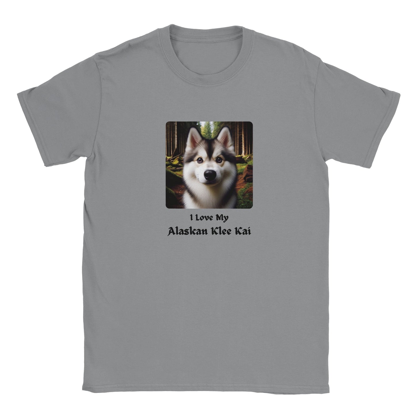 Alaskan Klee Kai Dog T-Shirt - PetSelfie - Petselfie