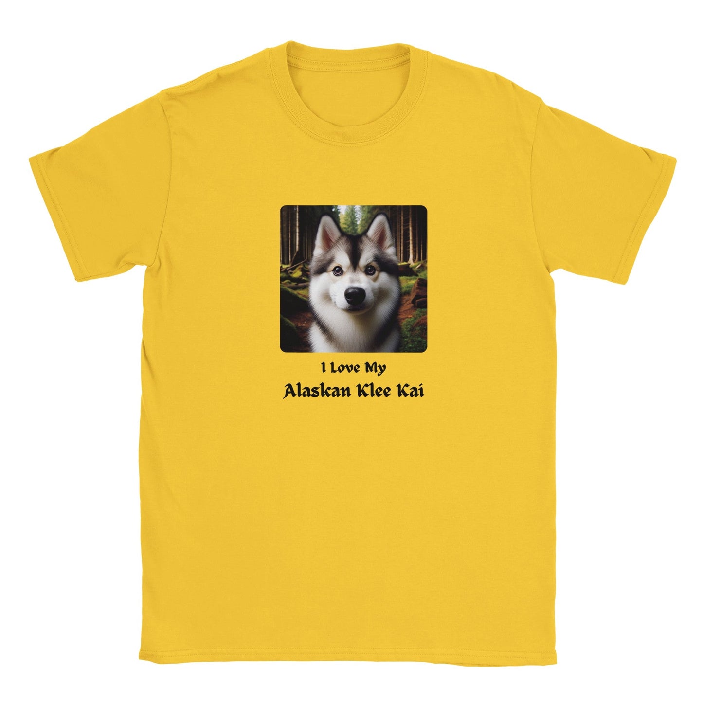 Alaskan Klee Kai Dog T-Shirt - PetSelfie - Petselfie