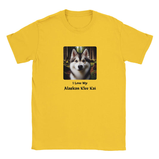 Alaskan Klee Kai Dog T-Shirt - PetSelfie - Petselfie