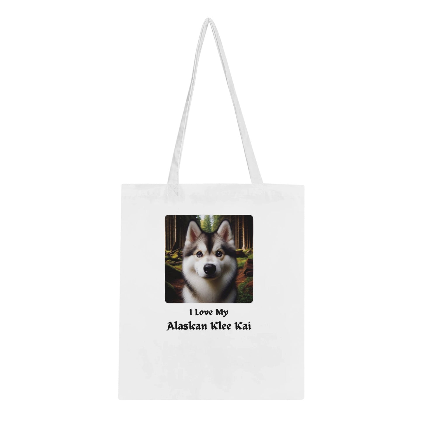 Alaskan Klee Kai Dog Tote Bag - PetSelfie - Petselfie