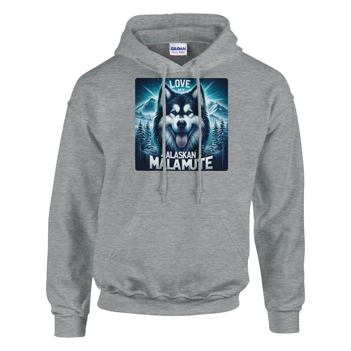 Alaskan Malamute Hoodie - PetSelfie - Petselfie
