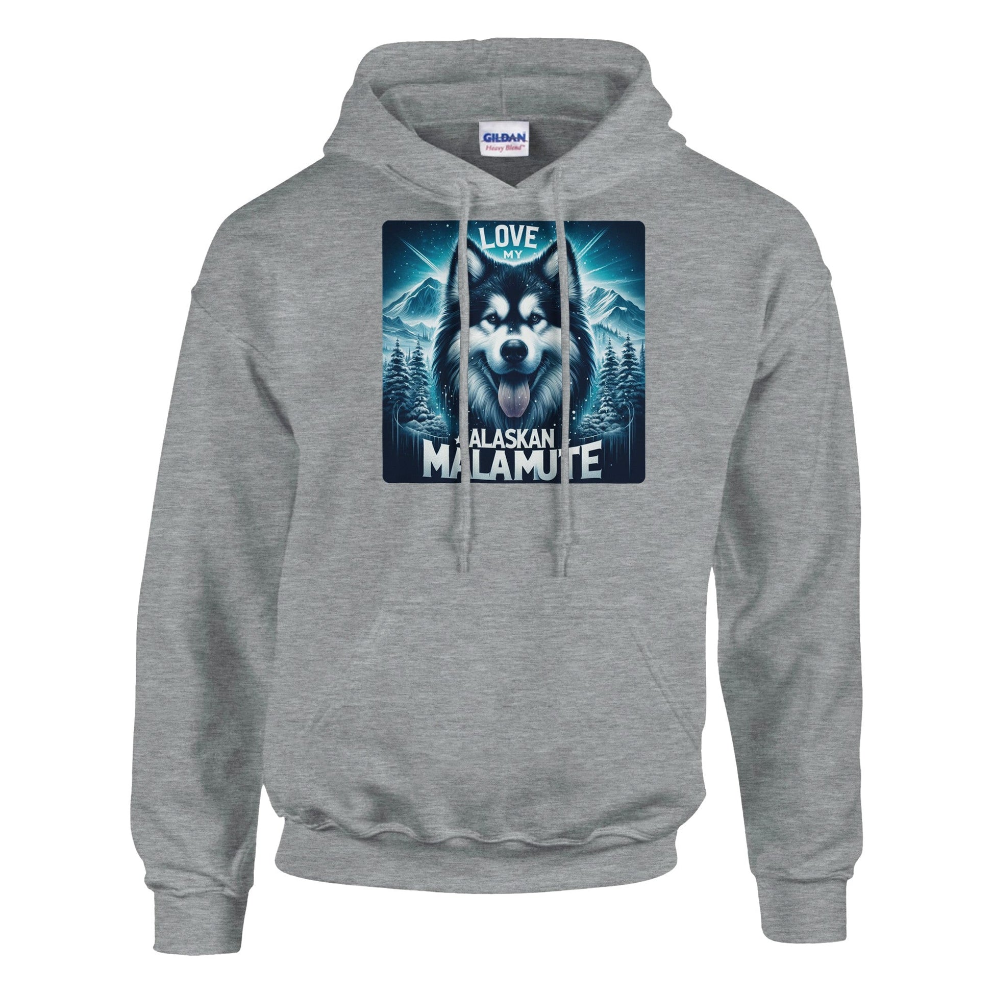 Alaskan Malamute Hoodie - PetSelfie - Petselfie