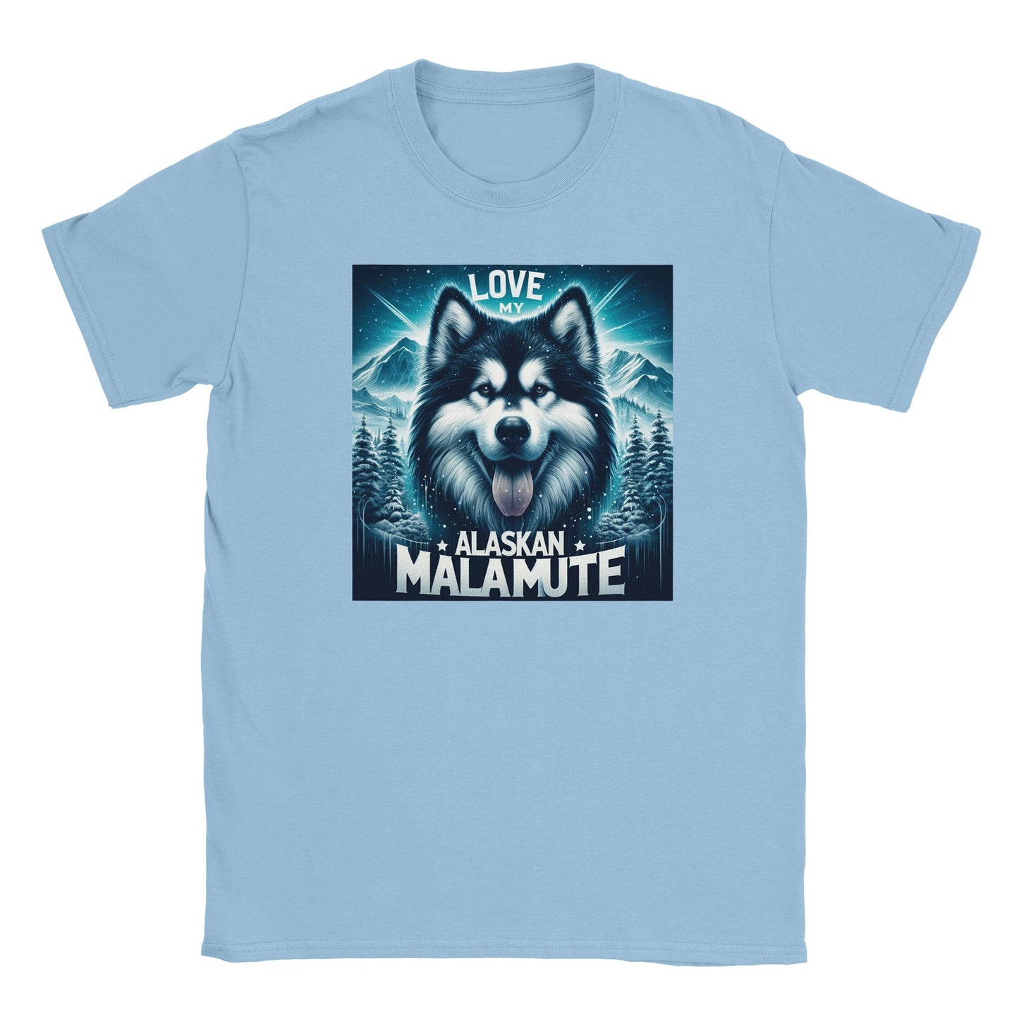 Alaskan Malamute T-shirt - PetSelfie - Petselfie