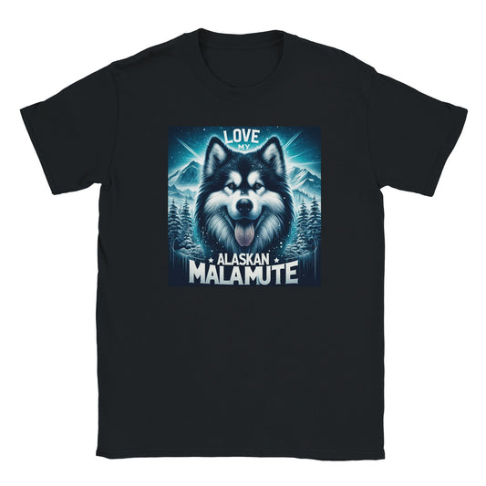 Alaskan Malamute T-shirt - PetSelfie - Petselfie