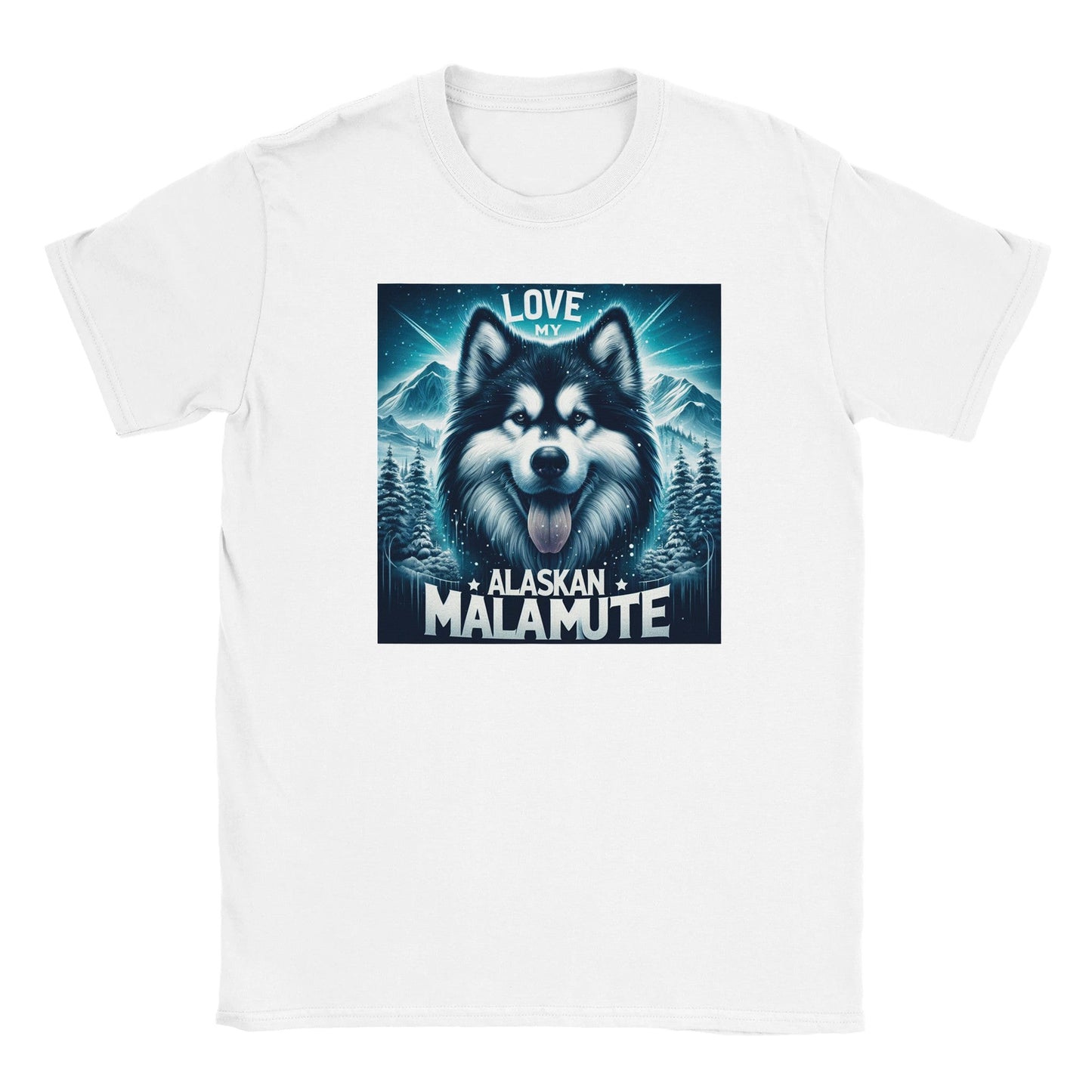 Alaskan Malamute T-shirt - PetSelfie - Petselfie