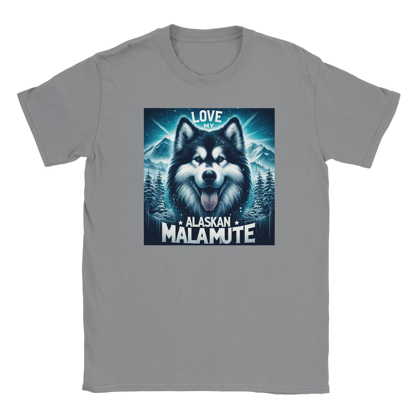 Alaskan Malamute T-shirt - PetSelfie - Petselfie