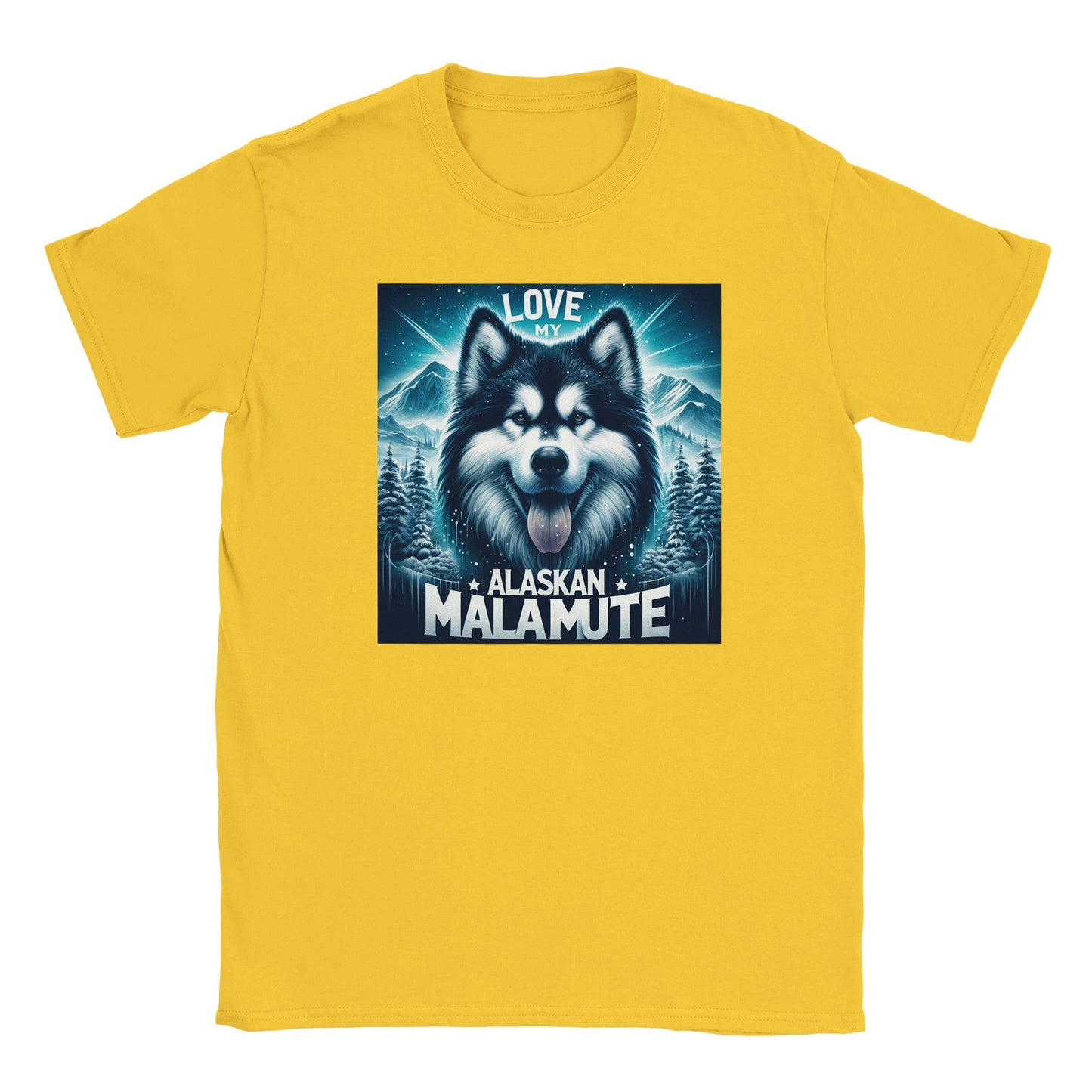 Alaskan Malamute T-shirt - PetSelfie - Petselfie