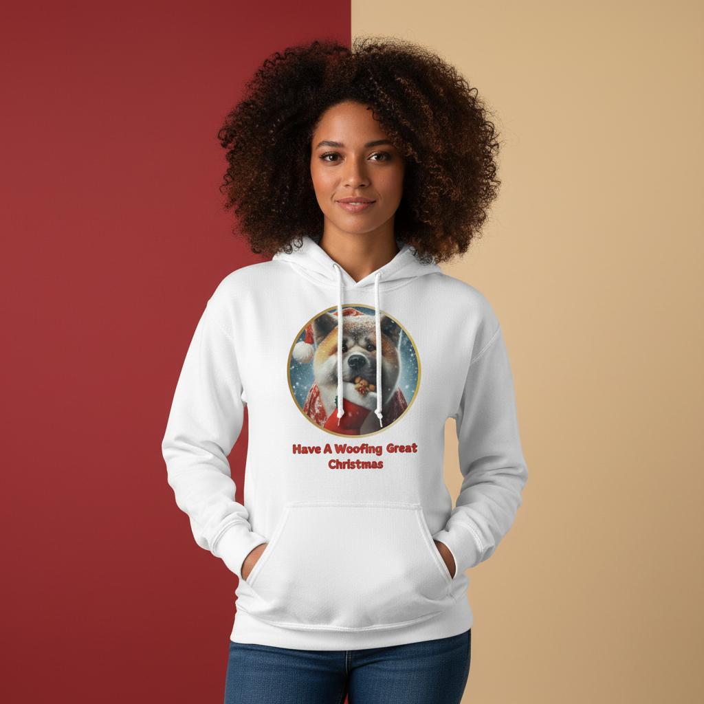 American Akita Christmas Hoodie - Petselfie