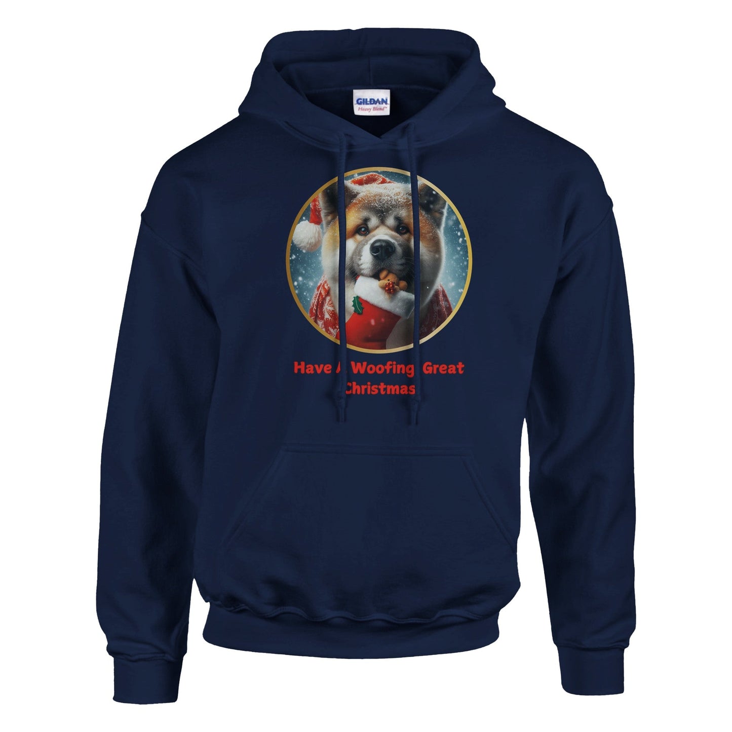 American Akita Christmas Hoodie - Petselfie
