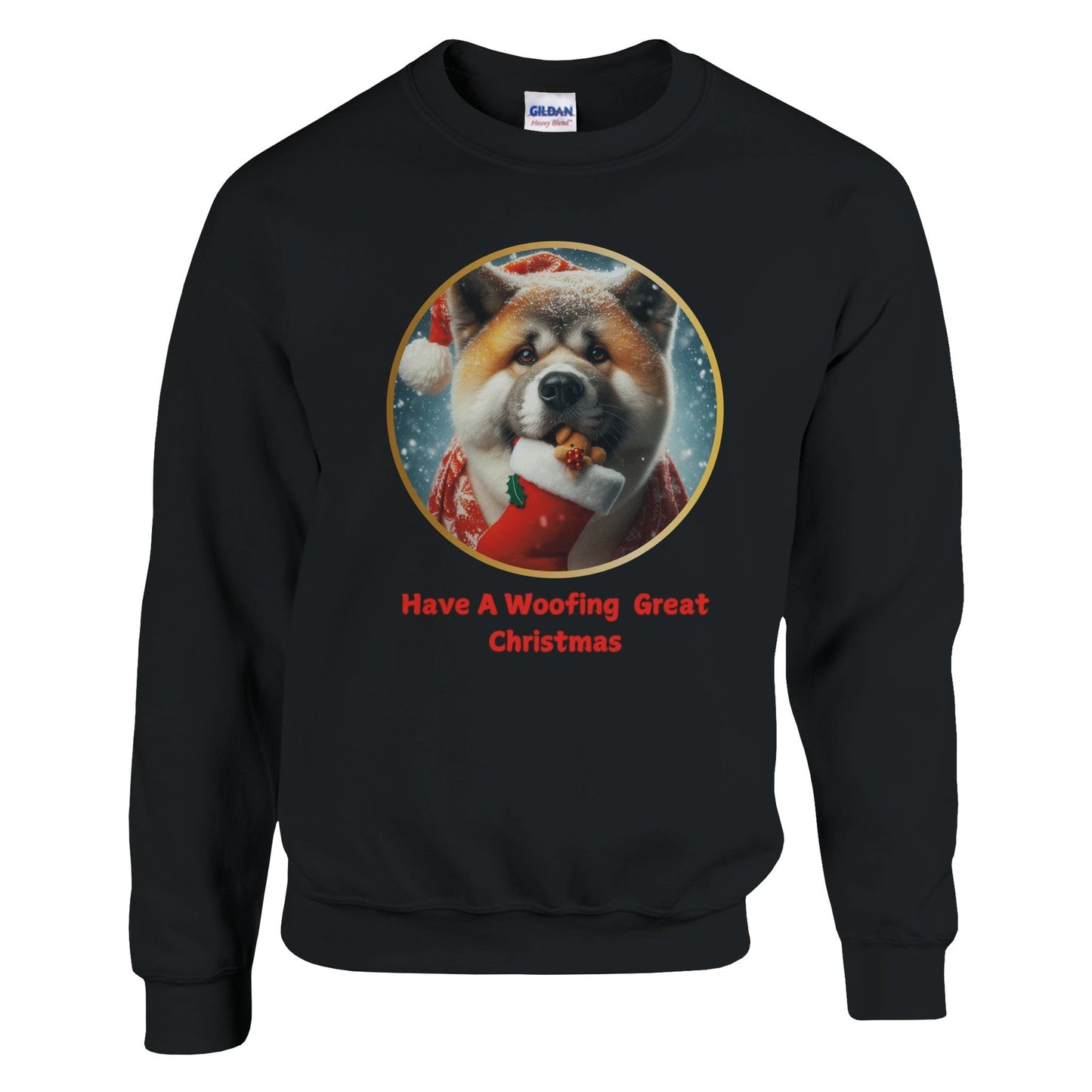 American Akita Christmas Sweatshirt - Petselfie