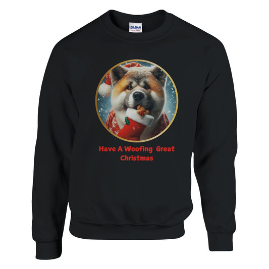 American Akita Christmas Sweatshirt - Petselfie