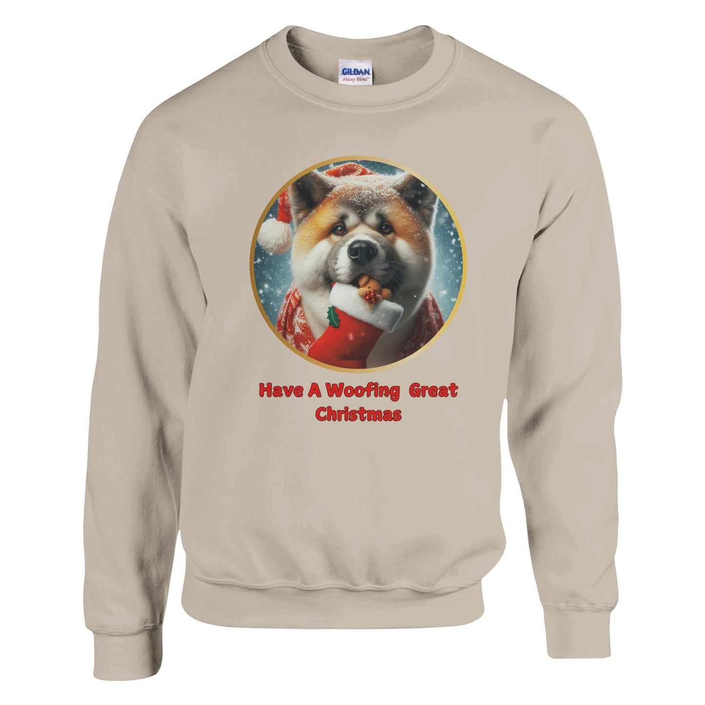 American Akita Christmas Sweatshirt - Petselfie