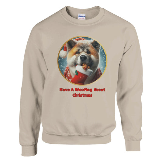 American Akita Christmas Sweatshirt - Petselfie