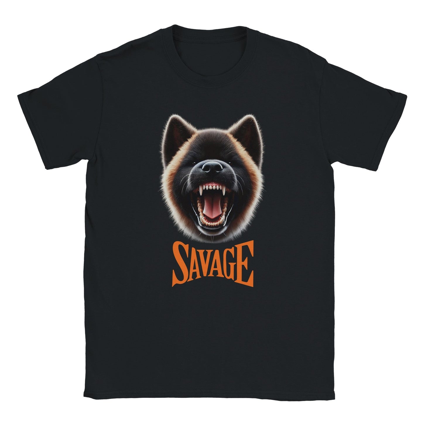 American Akita Puppy SAVAGE T-shirt - Petselfie