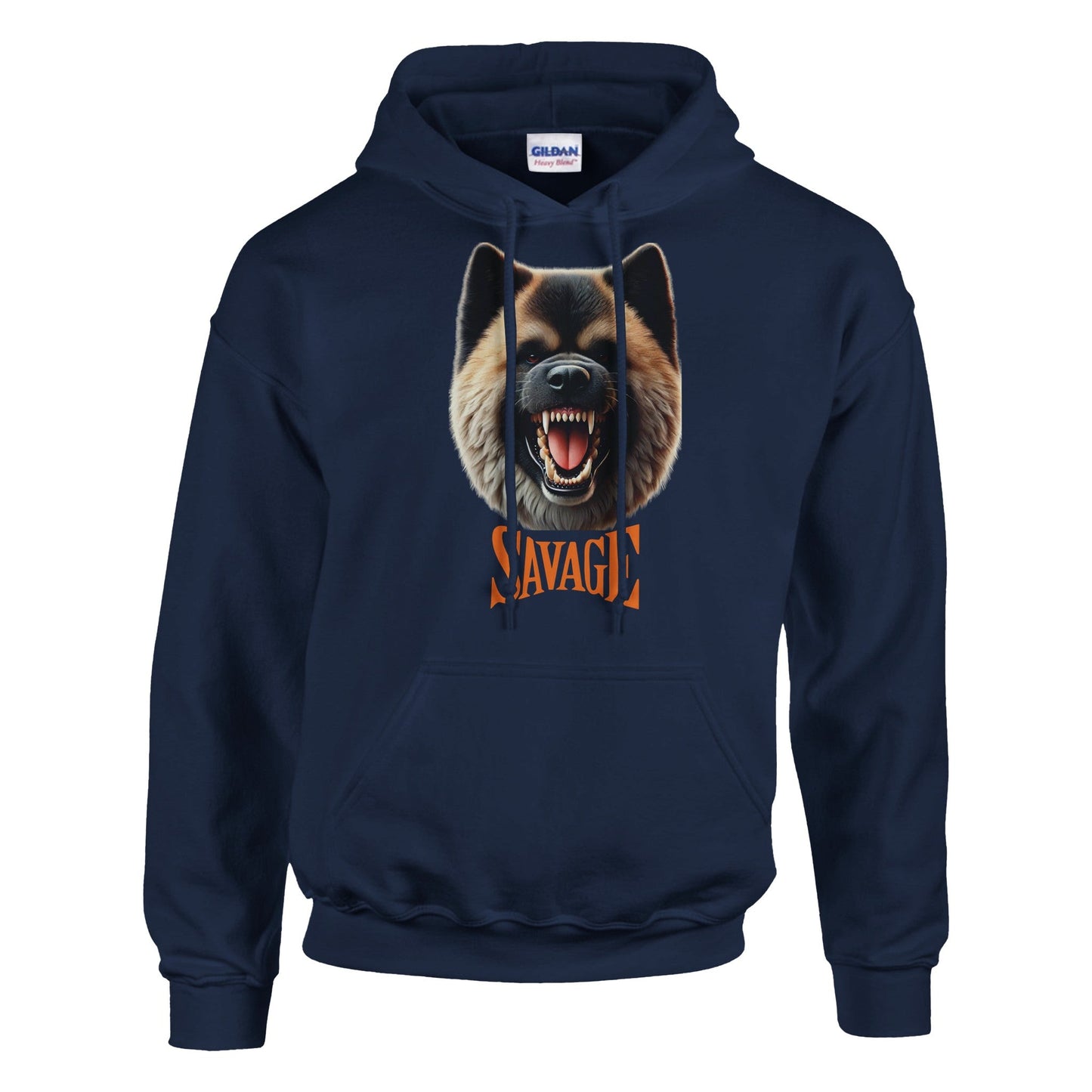 American Akita SAVAGE Hoodie - Petselfie