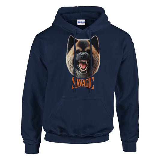 American Akita SAVAGE Hoodie - Petselfie