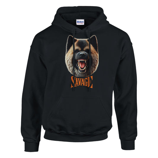 American Akita SAVAGE Hoodie - Petselfie