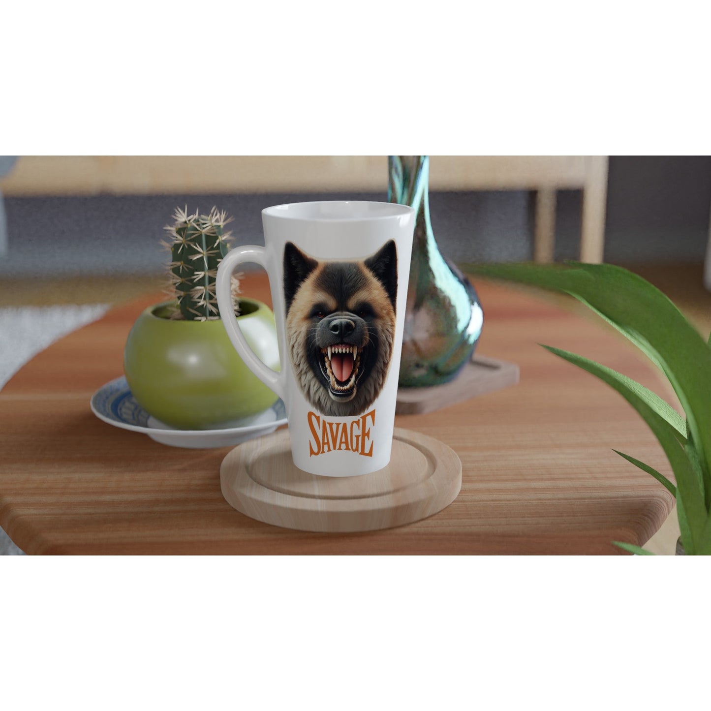 American Akita SAVAGE Mug - Petselfie