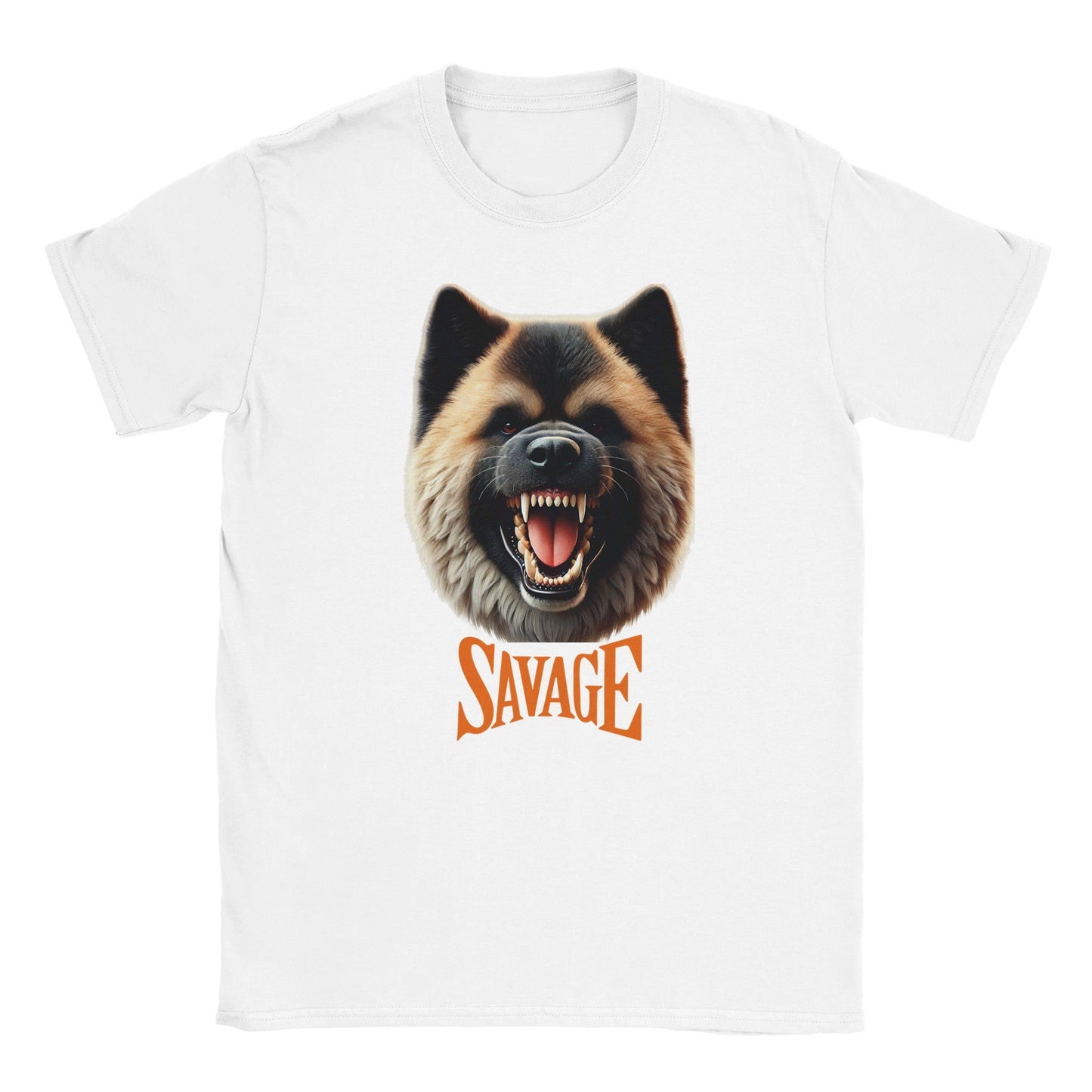 American Akita SAVAGE T-shirt - Petselfie