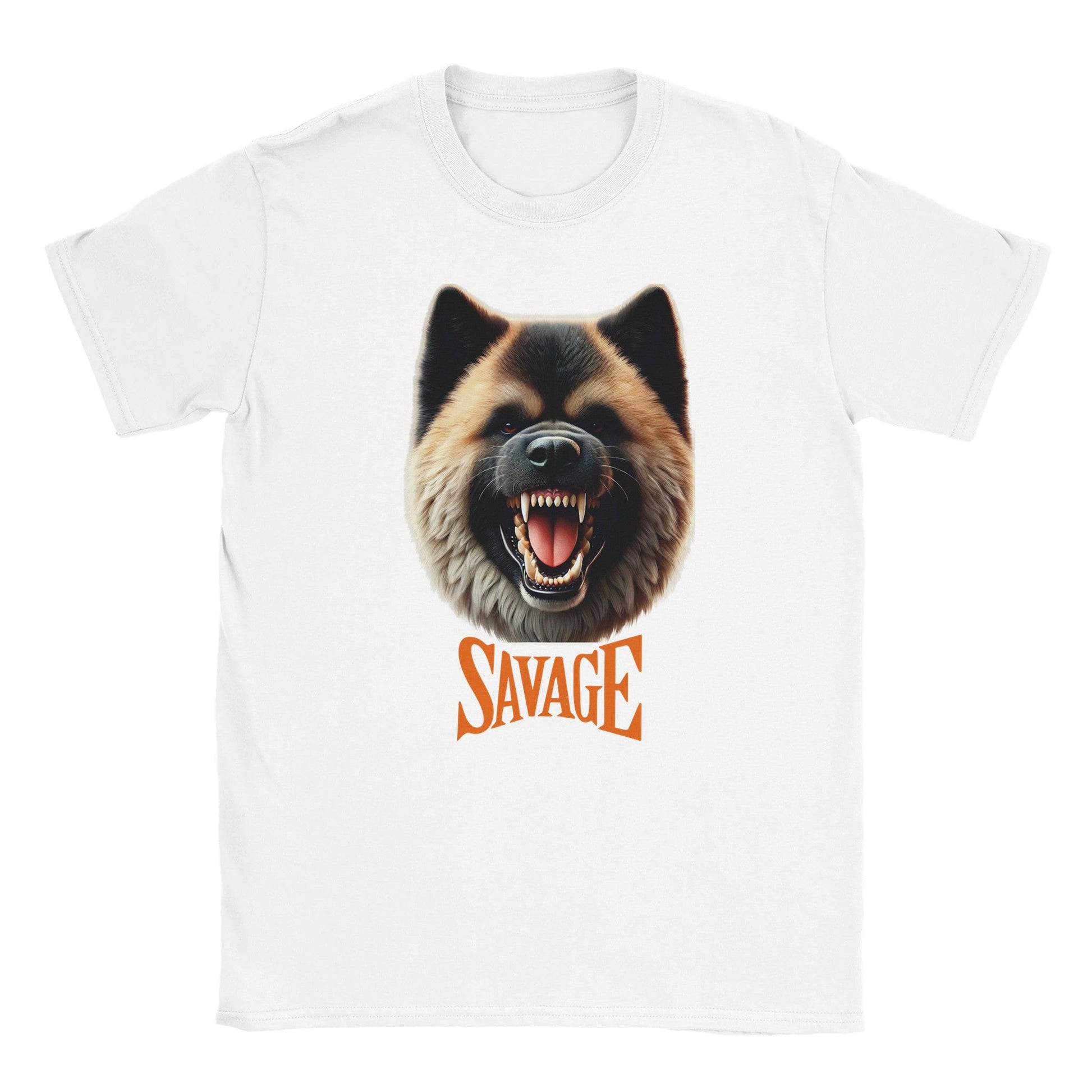 American Akita SAVAGE T-shirt - Petselfie