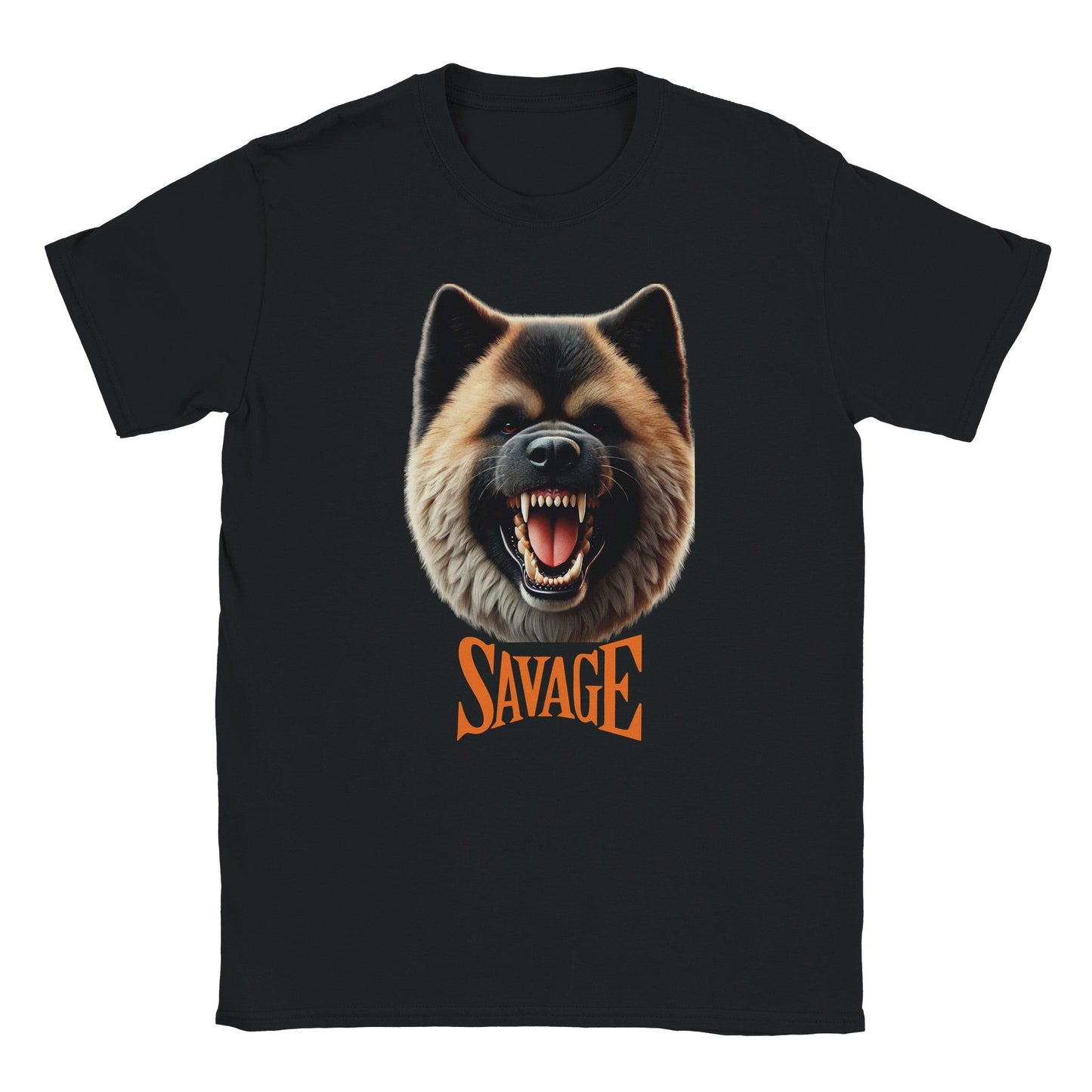 American Akita SAVAGE T-shirt - Petselfie