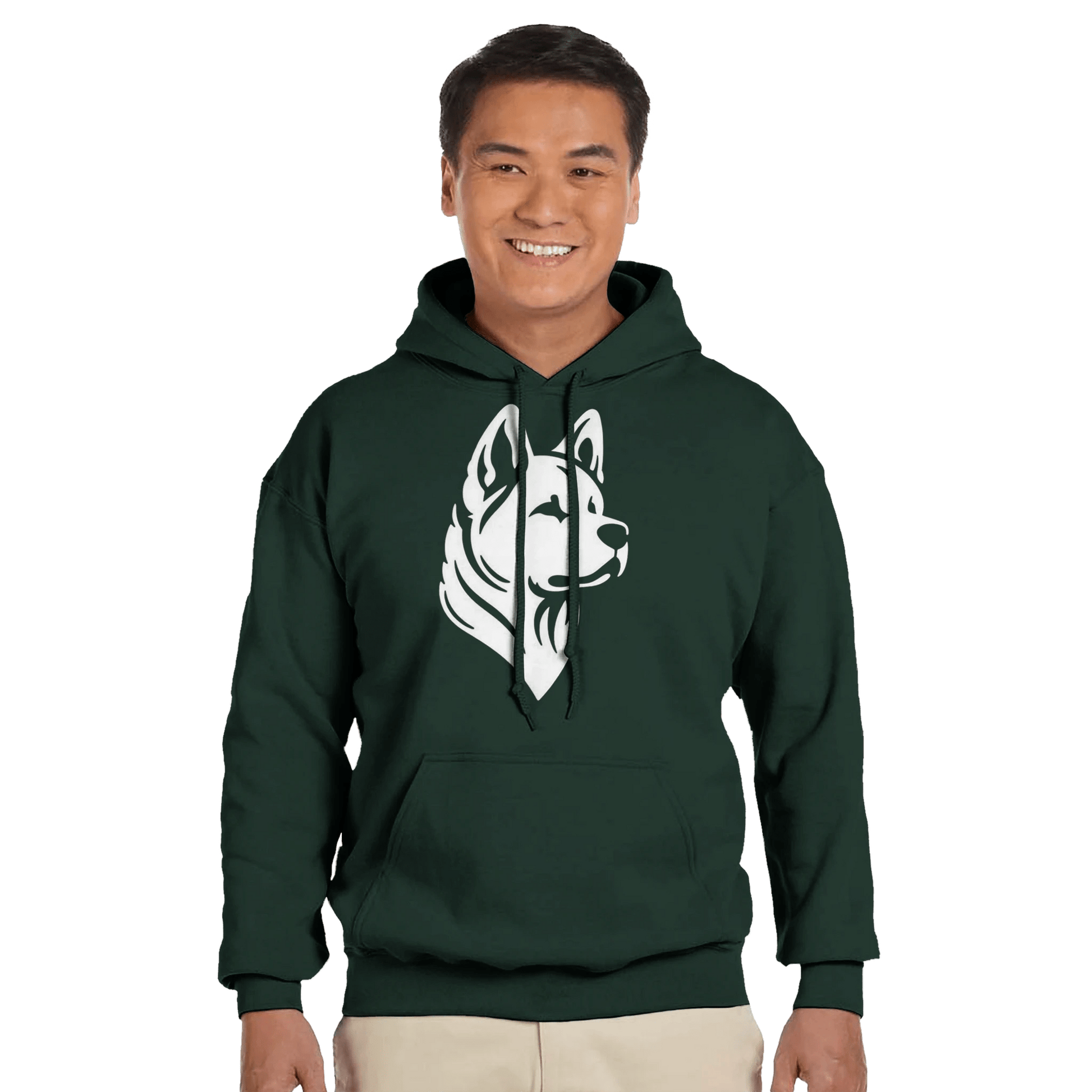 American Akita Silhouette Hoodie - Petselfie