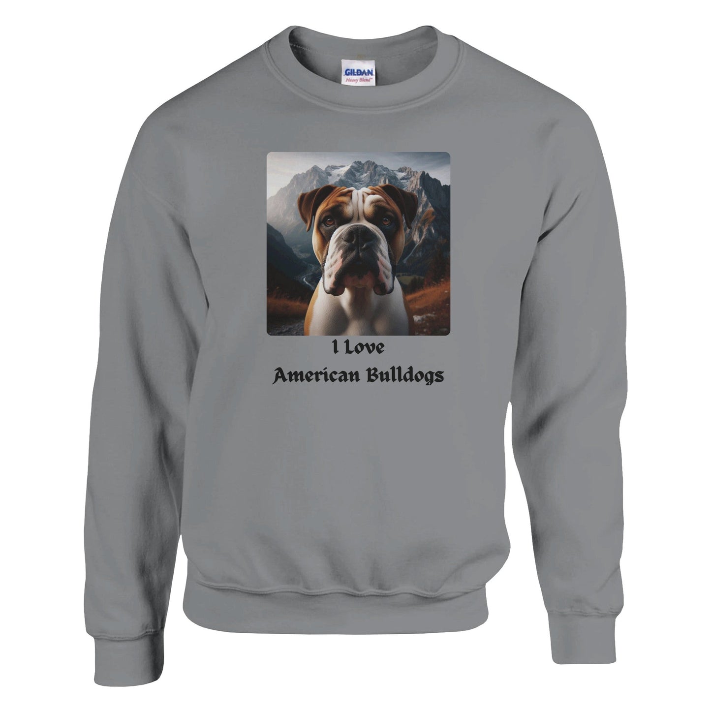 American Bulldog Sweatshirt - Petselfie - Petselfie