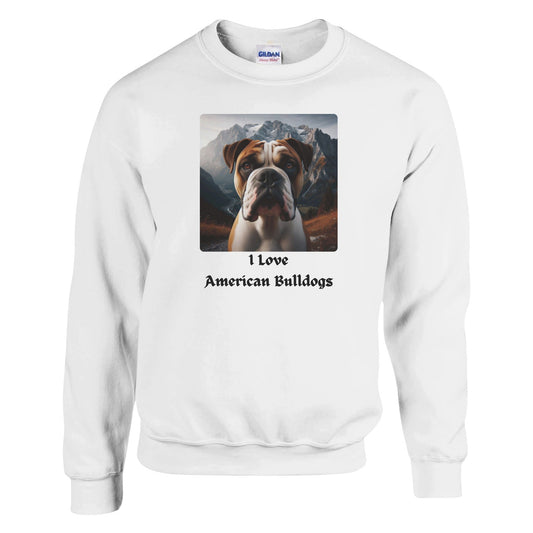 American Bulldog Sweatshirt - Petselfie - Petselfie