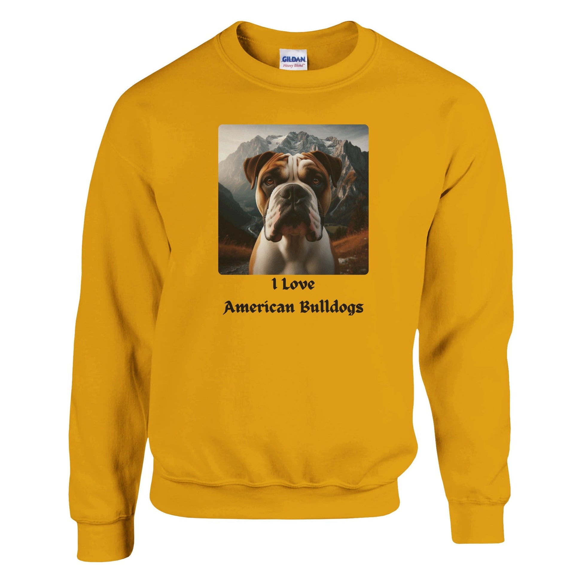 American Bulldog Sweatshirt - Petselfie - Petselfie
