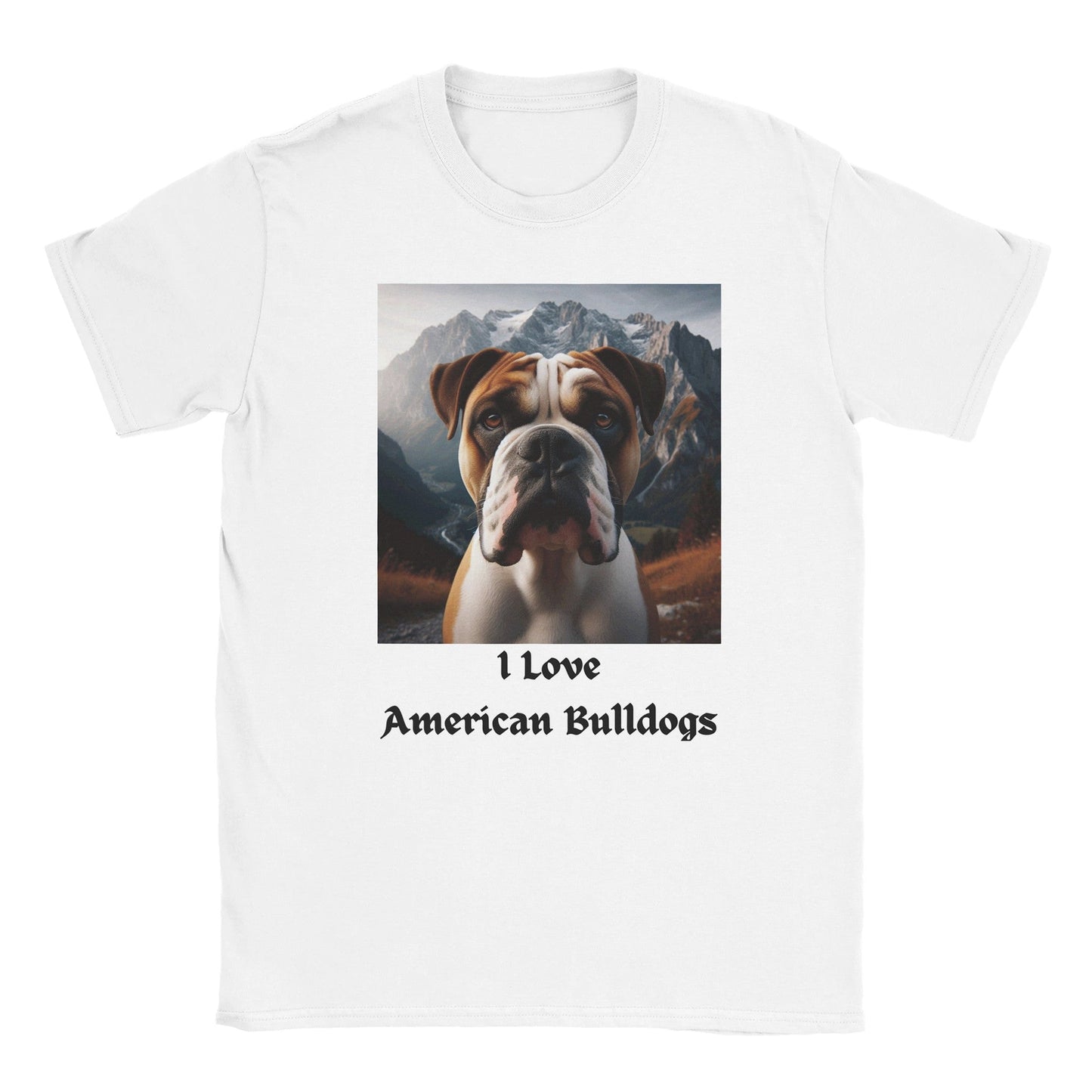 American Bulldog T-shirt - Petselfie - Petselfie
