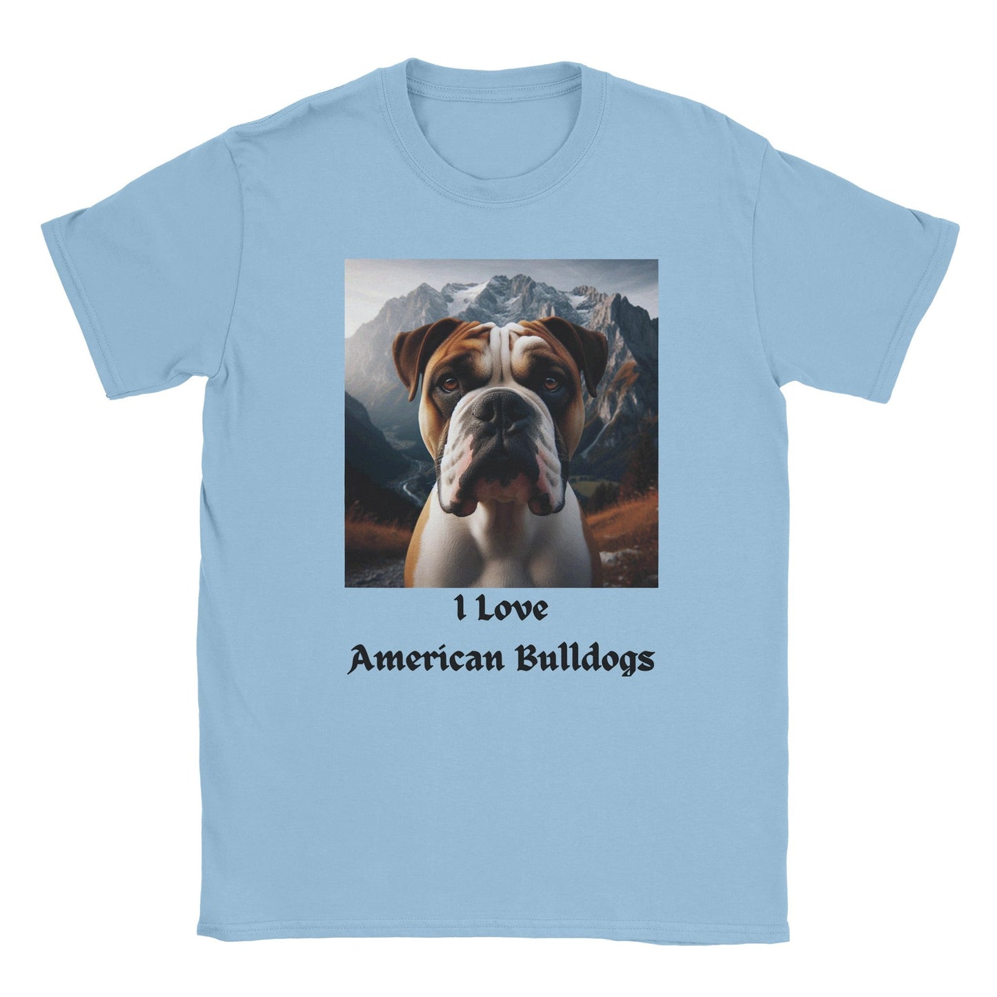 American Bulldog T-shirt - Petselfie - Petselfie