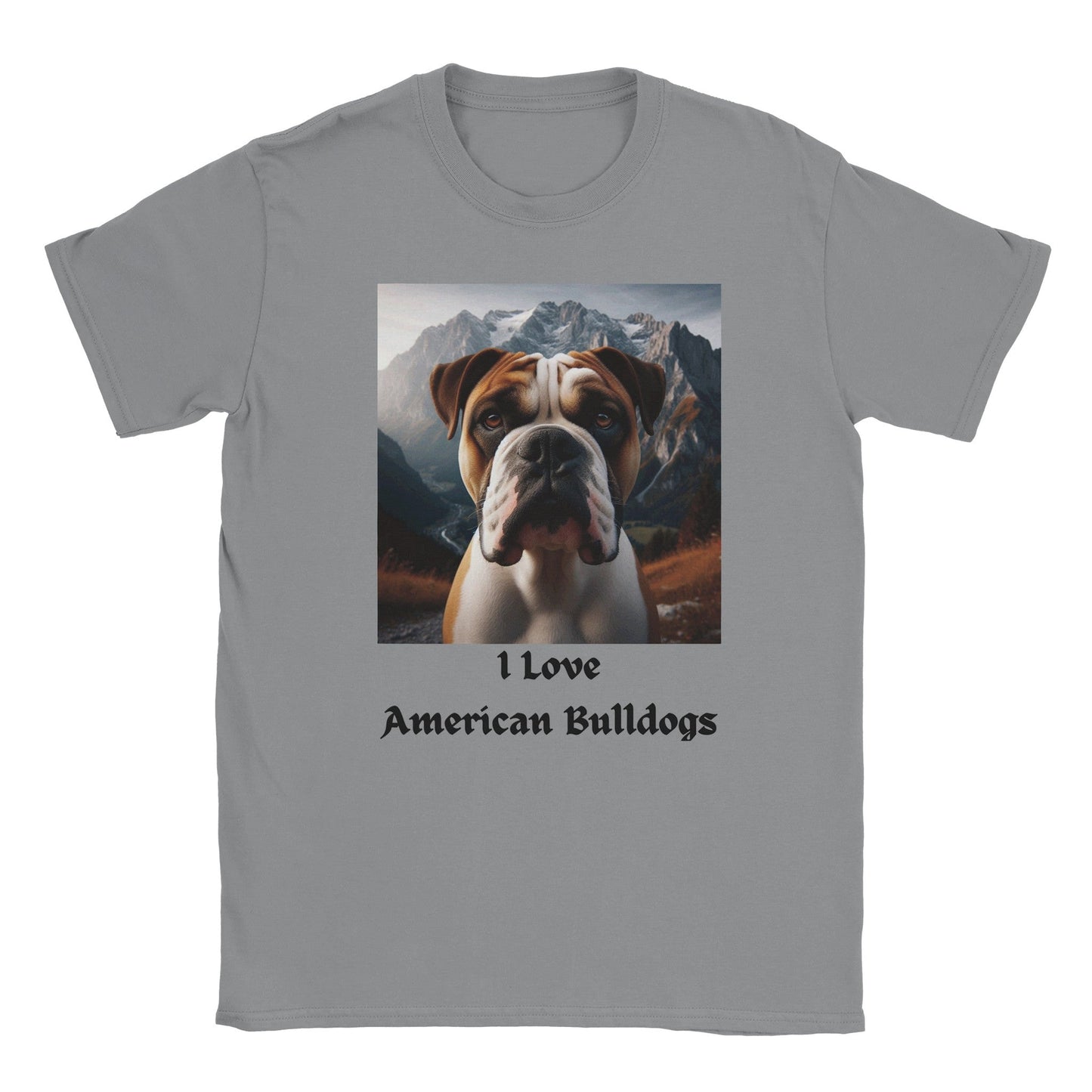 American Bulldog T-shirt - Petselfie - Petselfie