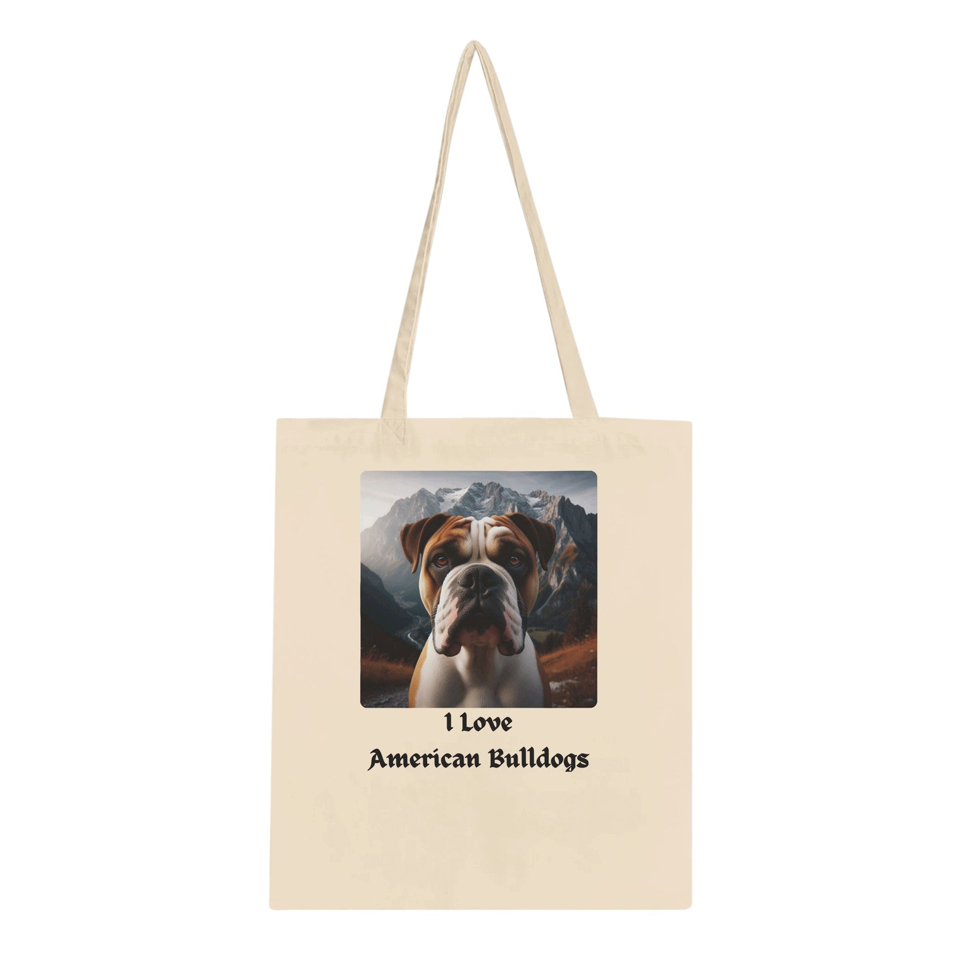 American Bulldog Tote Bag - PetSelfie - Petselfie