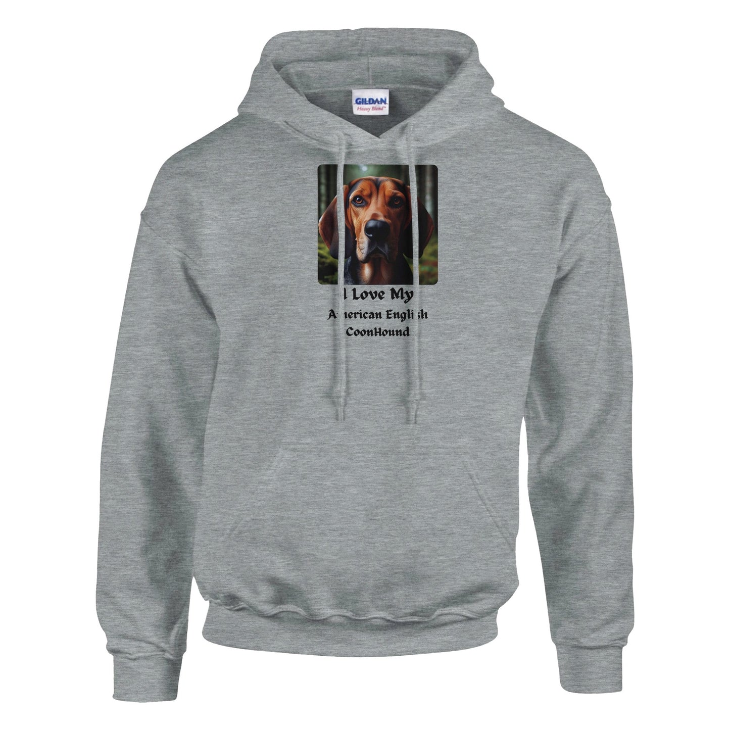 American English Coonhound Hoodie - PetSelfie - Petselfie