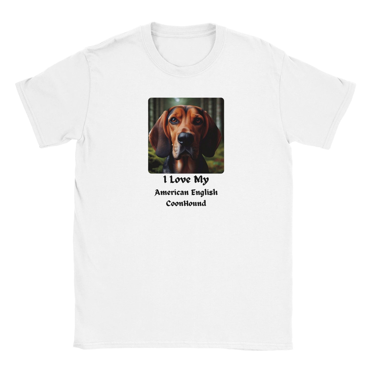 American English Coonhound T-Shirt - PetSelfie - Petselfie