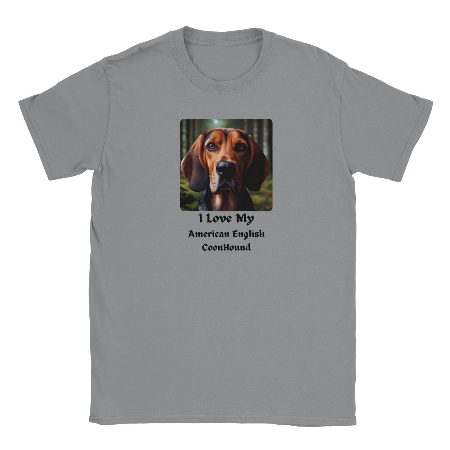 American English Coonhound T-Shirt - PetSelfie - Petselfie