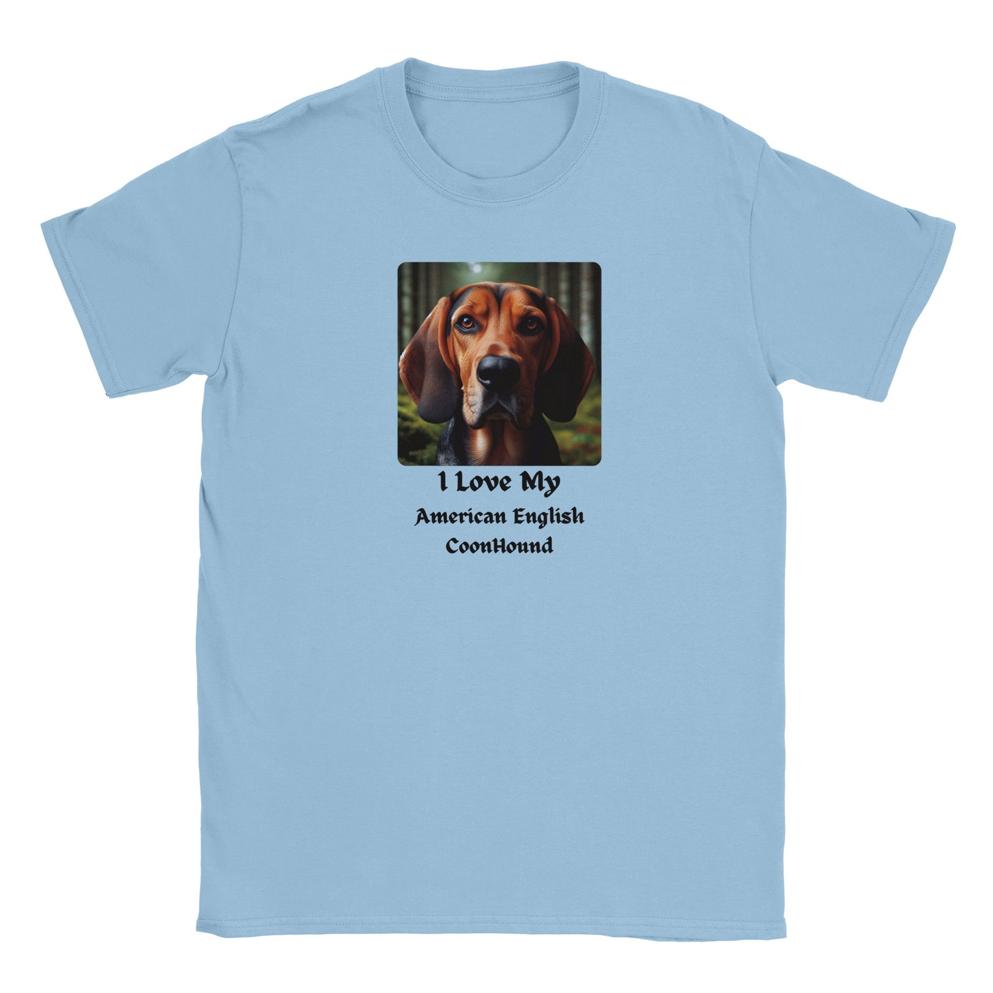 American English Coonhound T-Shirt - PetSelfie - Petselfie
