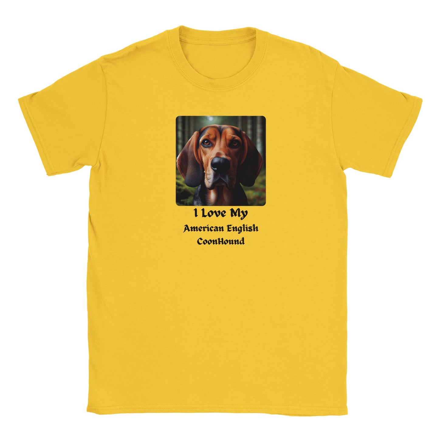 American English Coonhound T-Shirt - PetSelfie - Petselfie