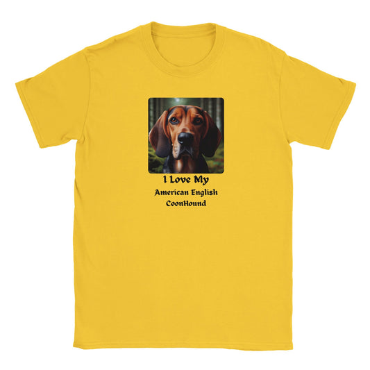 American English Coonhound T-Shirt - PetSelfie - Petselfie