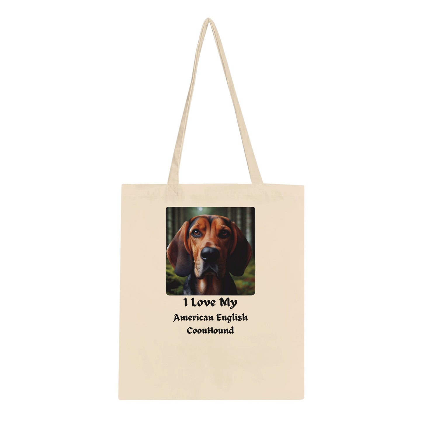 American English Coonhound Tote Bag - Petselfie - Petselfie